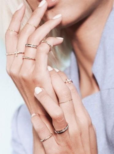 Gracefully Dainty Rings