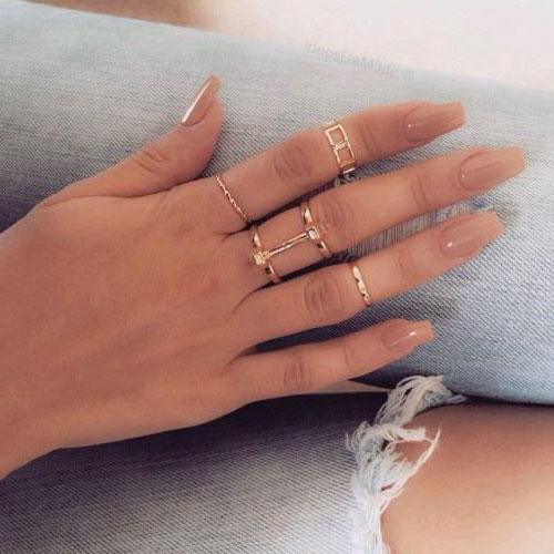 Gracefully Dainty Rings