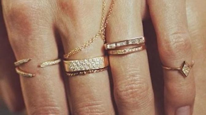 Gracefully Dainty Rings