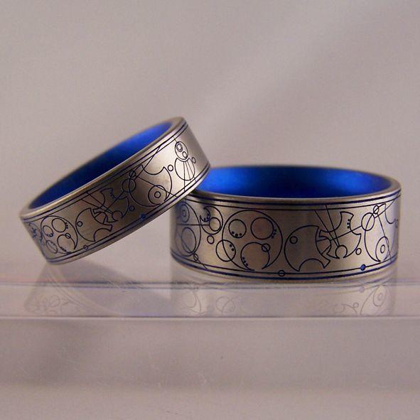 Classical Yet Fun Wedding Bands