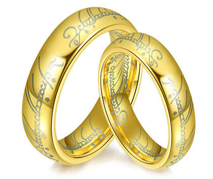 Classical Yet Fun Wedding Bands