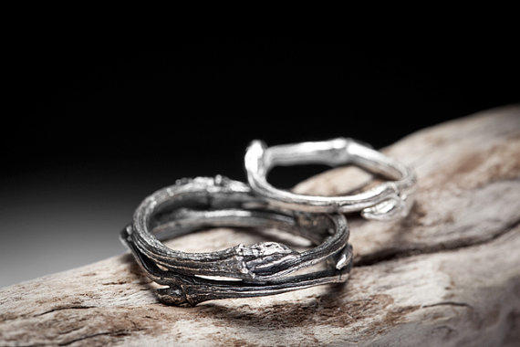 Classical Yet Fun Wedding Bands