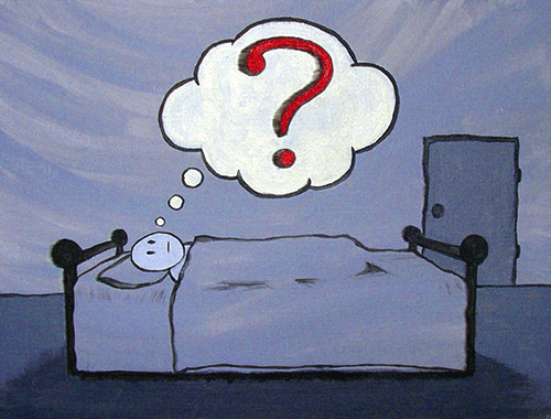 The Main Factor of Insomnia: Mental Stress!