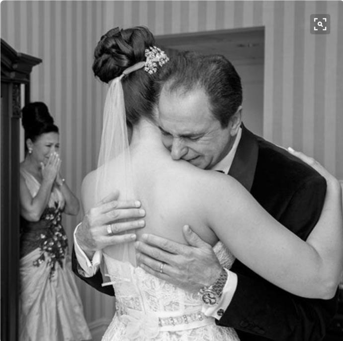 18 Magical "First Looks" Between Brides and Their Fathers