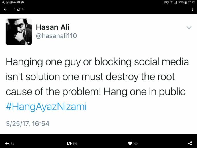 #HangAyazNizami: When the Medieval Muslim (Islamist) mind meets modern technology