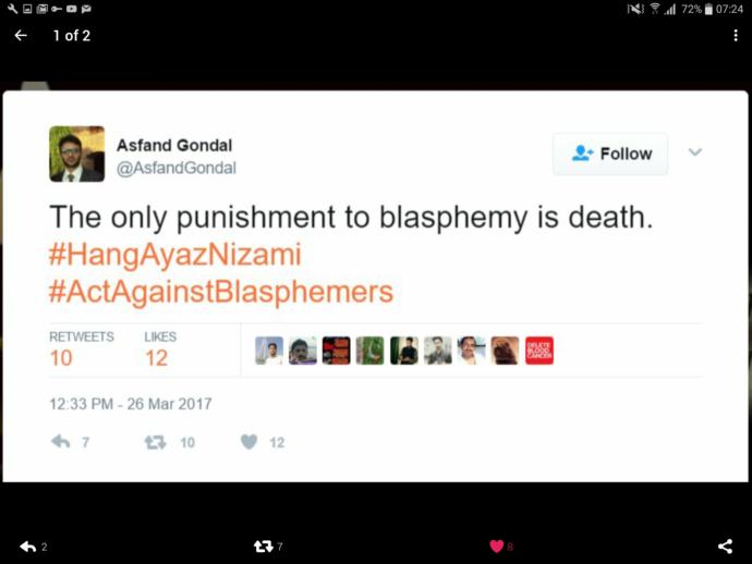 #HangAyazNizami: When the Medieval Muslim (Islamist) mind meets modern technology