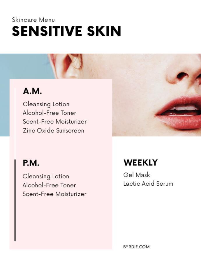 How to Deal with Sensitive Skin
