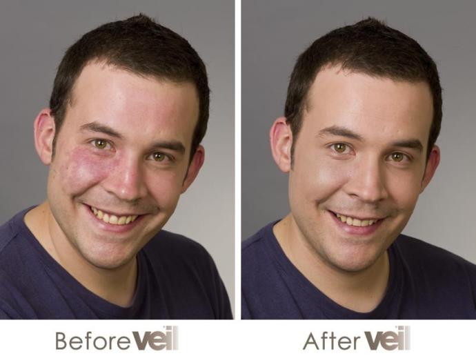 Make-Up Before and After