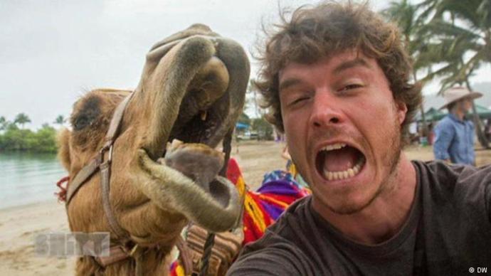 The Funniest Selfies With Animals