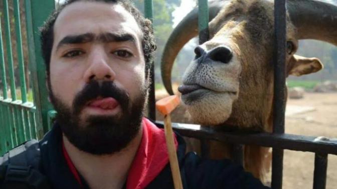 The Funniest Selfies With Animals