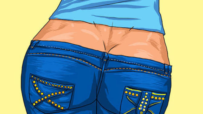 4 Struggles That Only People With Big Butts Will Understand!