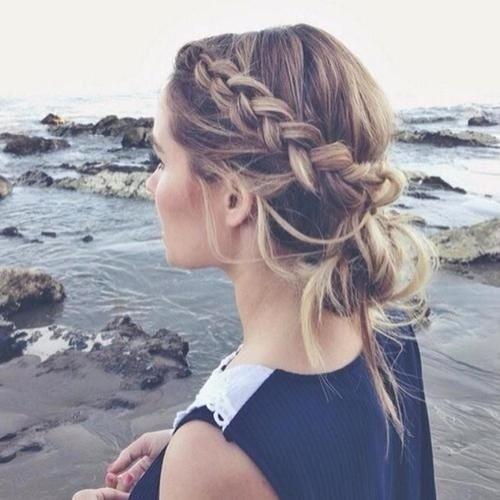 Boho Up Dos For A Formal Event