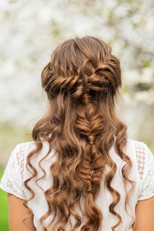 Boho Up Dos For A Formal Event