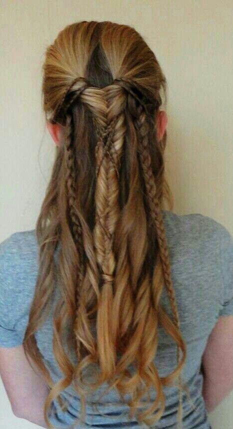 Viking Inspired Spring Hairstyles