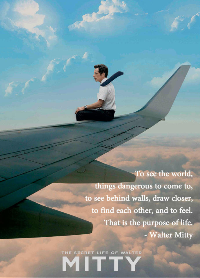 Some Very Deep and Meaningful Quotes from the Movie "The Secret Life Of Walter Mitty"