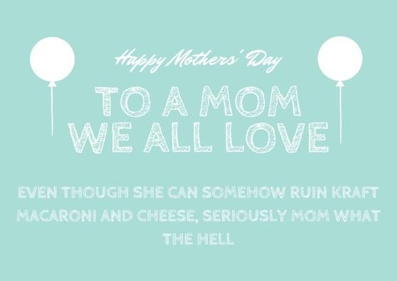 Funny Mother's Day Cards