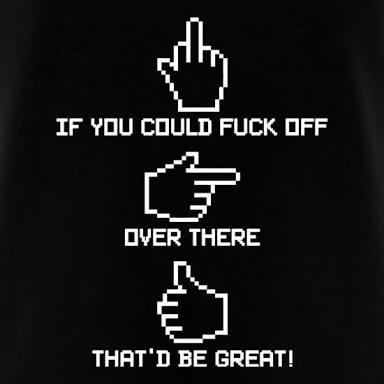 I dont like you for your personality OR looks.