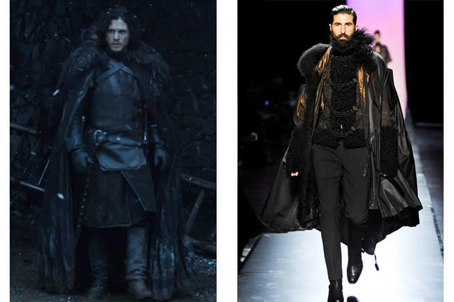 Game of Thrones fashion Poured Into Today