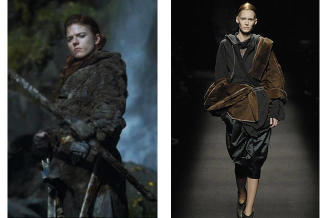 Game of Thrones fashion Poured Into Today