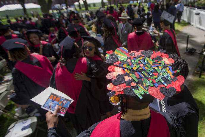 Harvard University "Black Only" Graduation