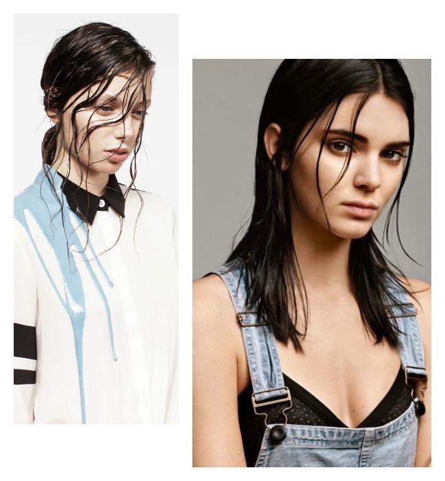 Wet Look: Hair Edition