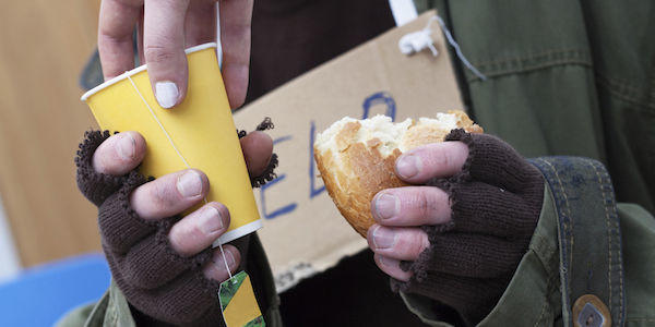 Giving to the Homeless