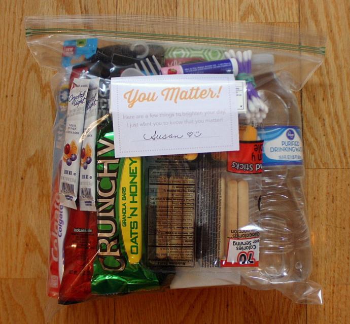 Giving to the Homeless