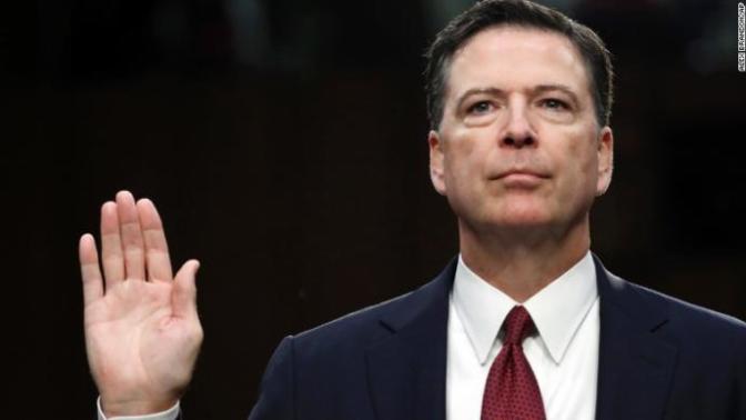 Comey's public and under oath lands some fairly honest punches to the not so perfect Left