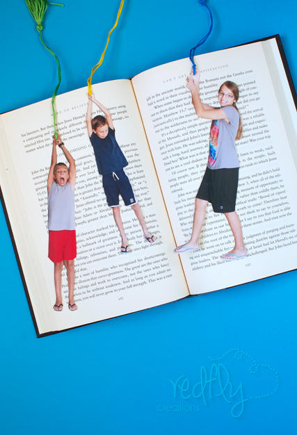 DIY Fun Photo Bookmarks