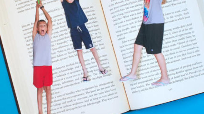 DIY Fun Photo Bookmarks