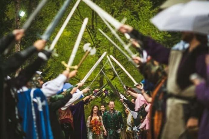 Medieval Themed Wedding
