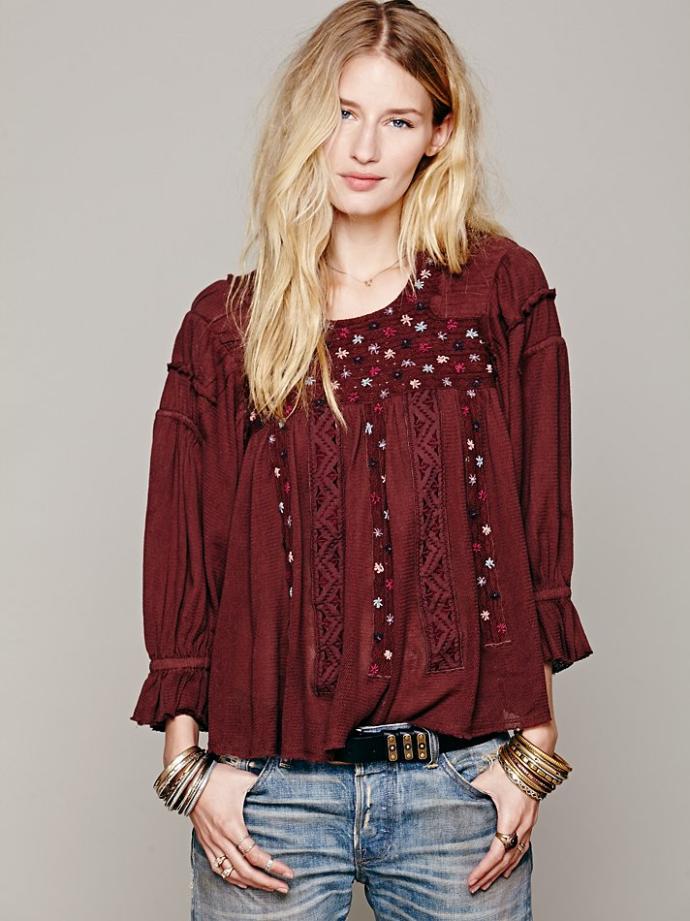 Summertime Boho Blouses to Inspire You