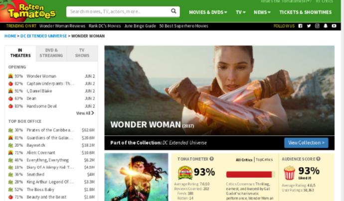 Wonder Woman (2017) Is A Huge Success With Both Critics And Audiences!