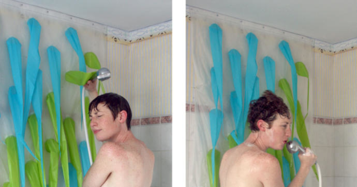 The art known as a Military shower that anyone can honestly do. Shower