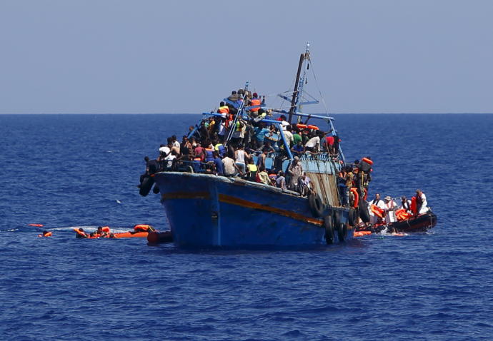 Search and rescue mission of the Identirarian movement before the Libyan Coast