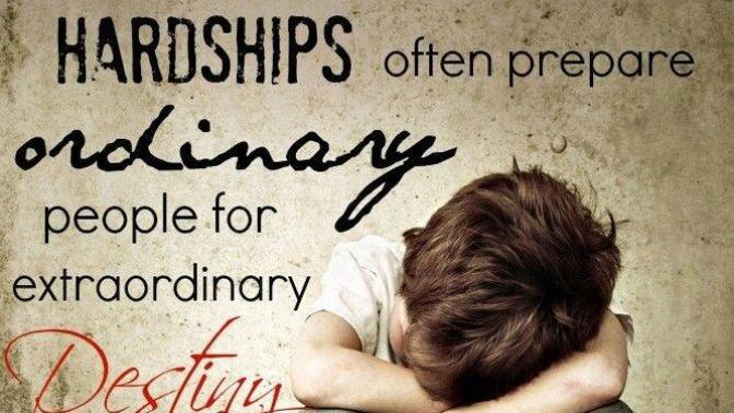 Dealing with Hardships the Very Best Way!