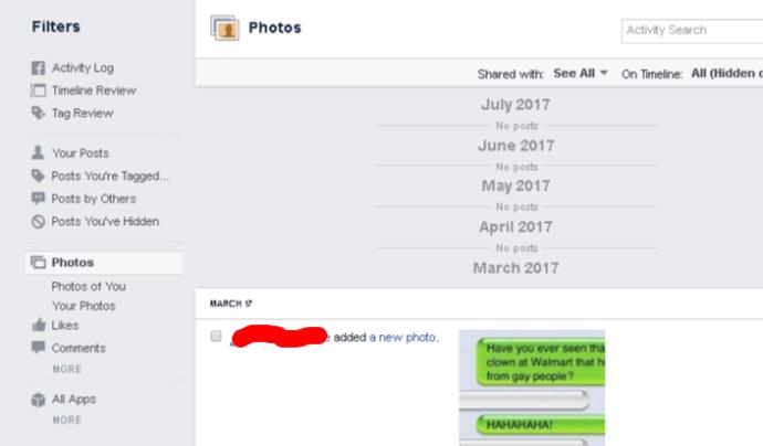How to escape harassment on facebook
