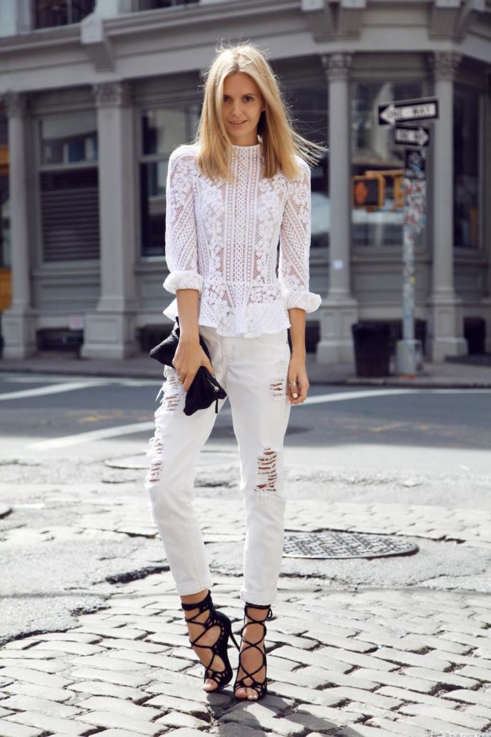 White Lace for the Summer