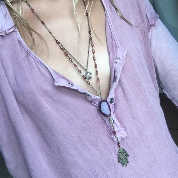 Summer Layered Necklaces For Your Cleavage