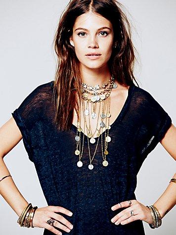 Summer Layered Necklaces For Your Cleavage