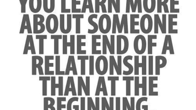 You Learn More About Your Ex at the End!