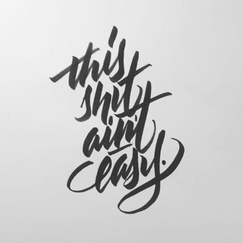 Take the Hard Road in Life