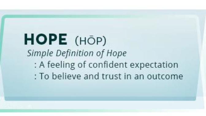 Hope - Good or Bad?