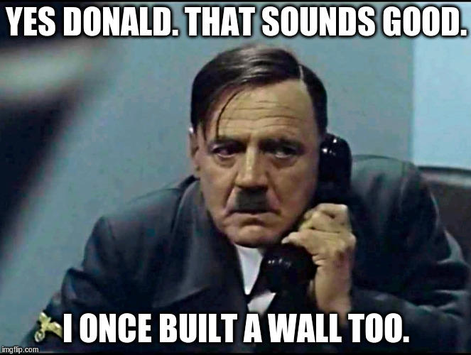 For all of those who said Trump shouldn't be compared to Hitler: This is for you!