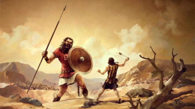 David VS Goliath.