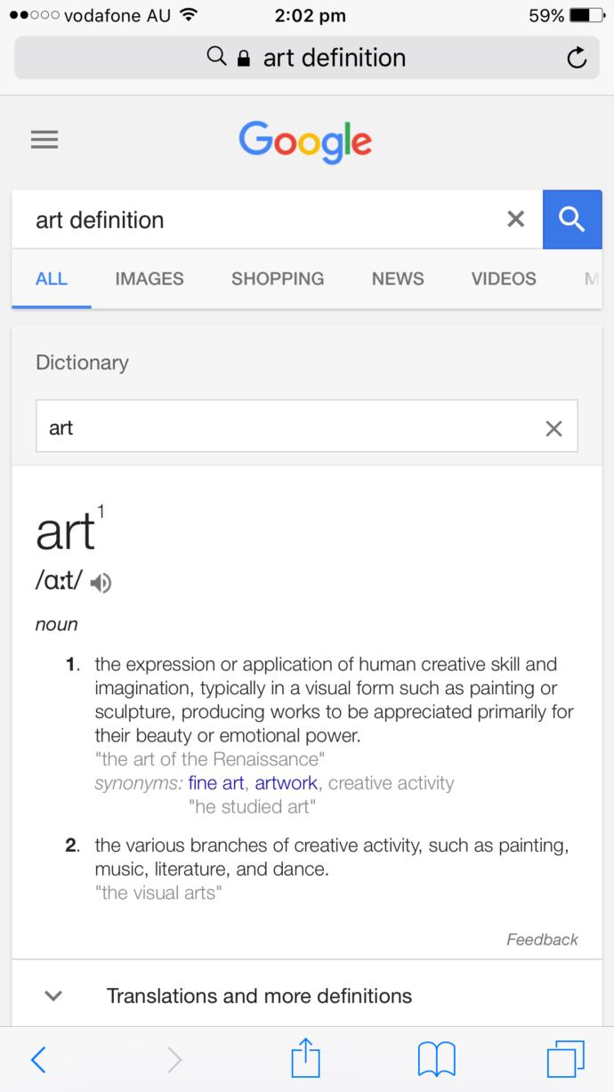 Makeup Isn't Really Considered Art