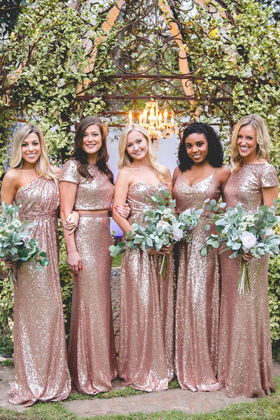 Rose Gold Wedding Lookbook