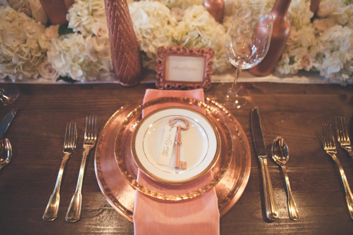 Rose Gold Wedding Lookbook