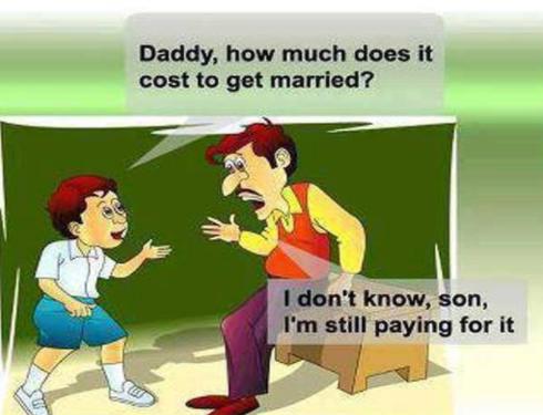 Is there always less excitement for a second marriage?