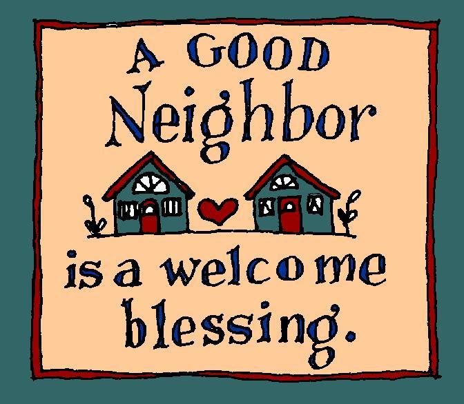 Things That I Expect From My 'Dream Neighbour'.